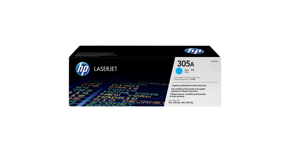 HP Toner cyan 305A (CE411A)
