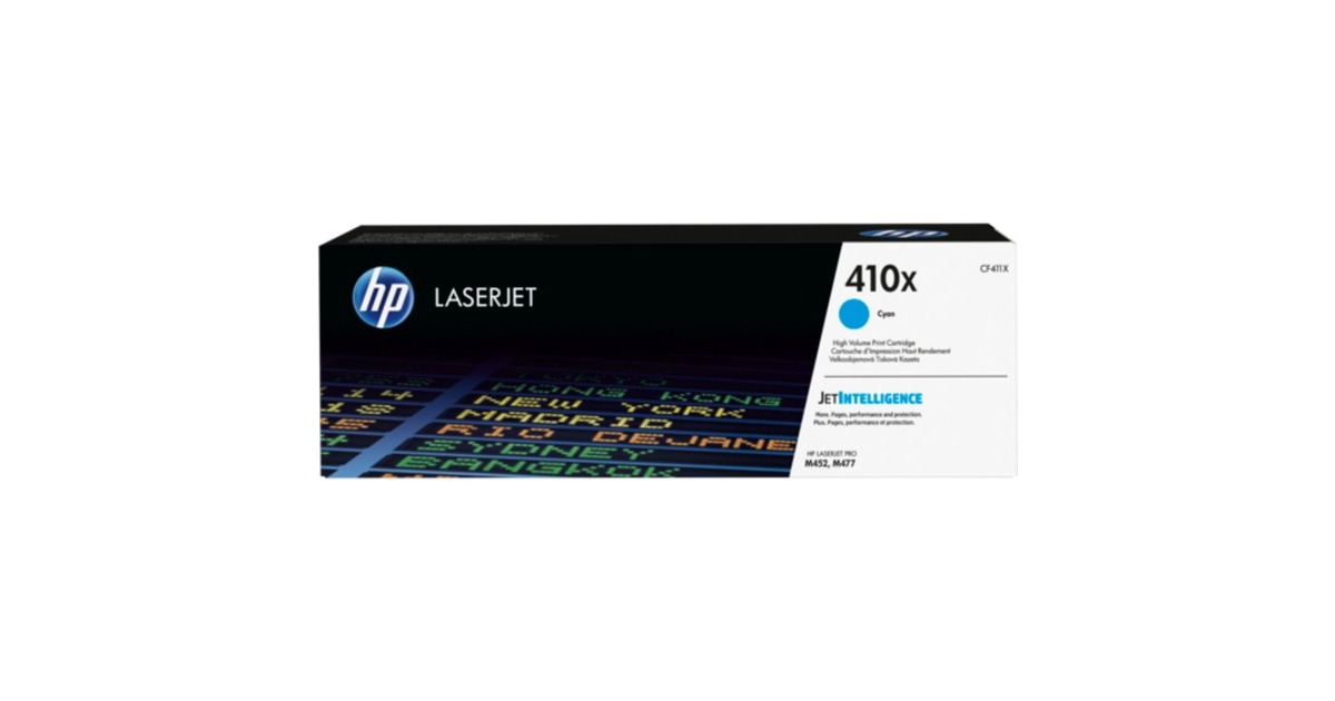 HP Toner cyan 410X (CF411X)