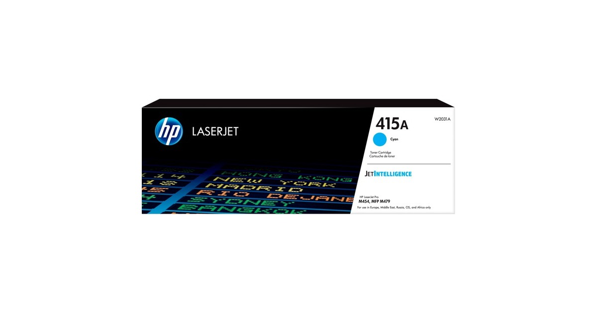 HP Toner cyan 415A (W2031A)