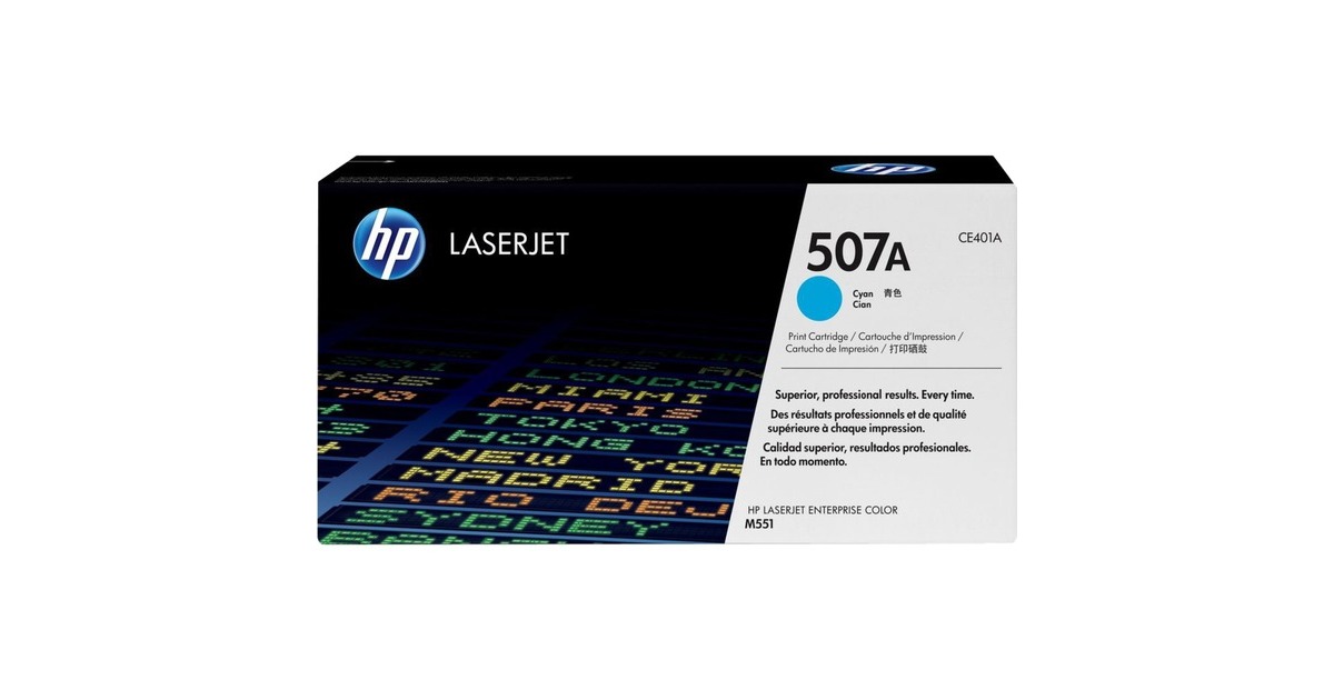 HP Toner cyan 507A (CE401A)(türkis, Retail)