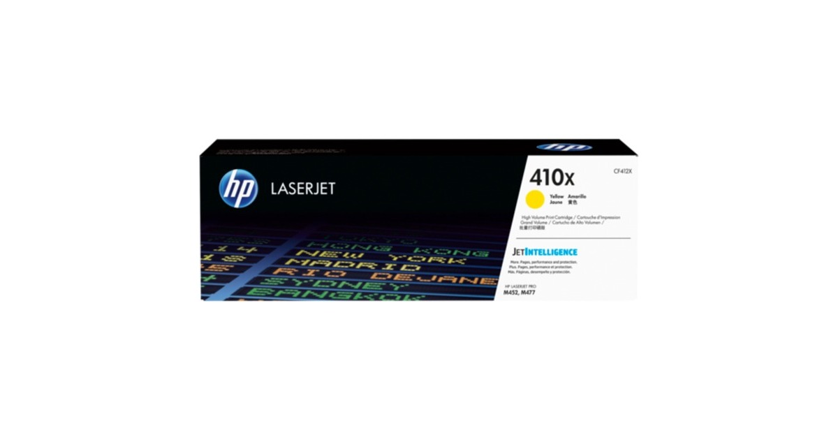 HP Toner gelb 410X (CF412X)