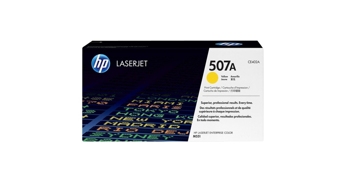 HP Toner gelb 507A (CE402A)(gelb, Retail)