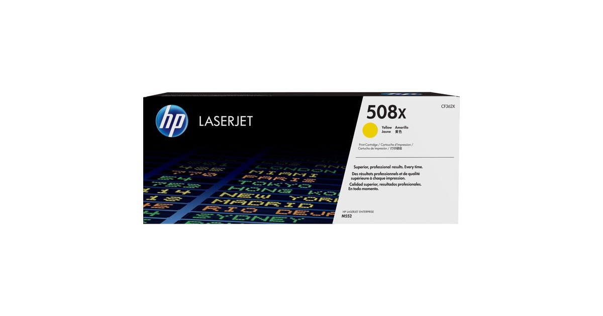 HP Toner gelb 508X (CF362X)