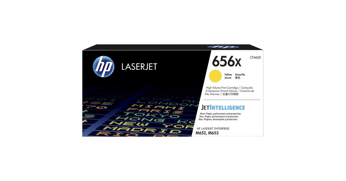 HP Toner gelb 656X (CF462X)