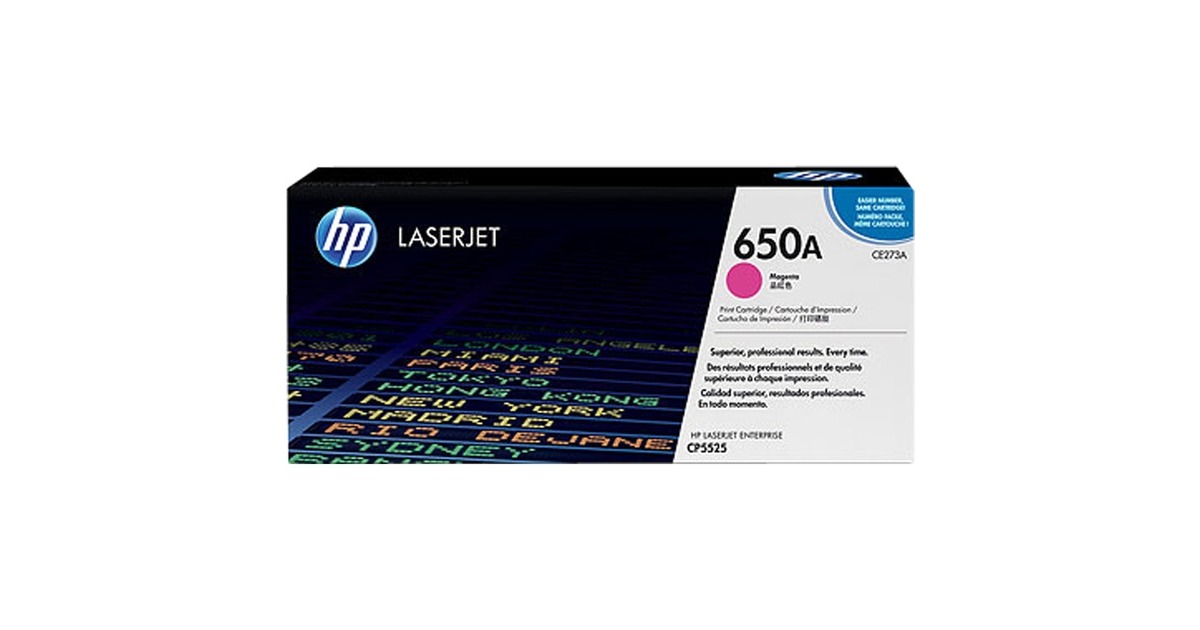 HP Toner magenta 650A (CE273A)