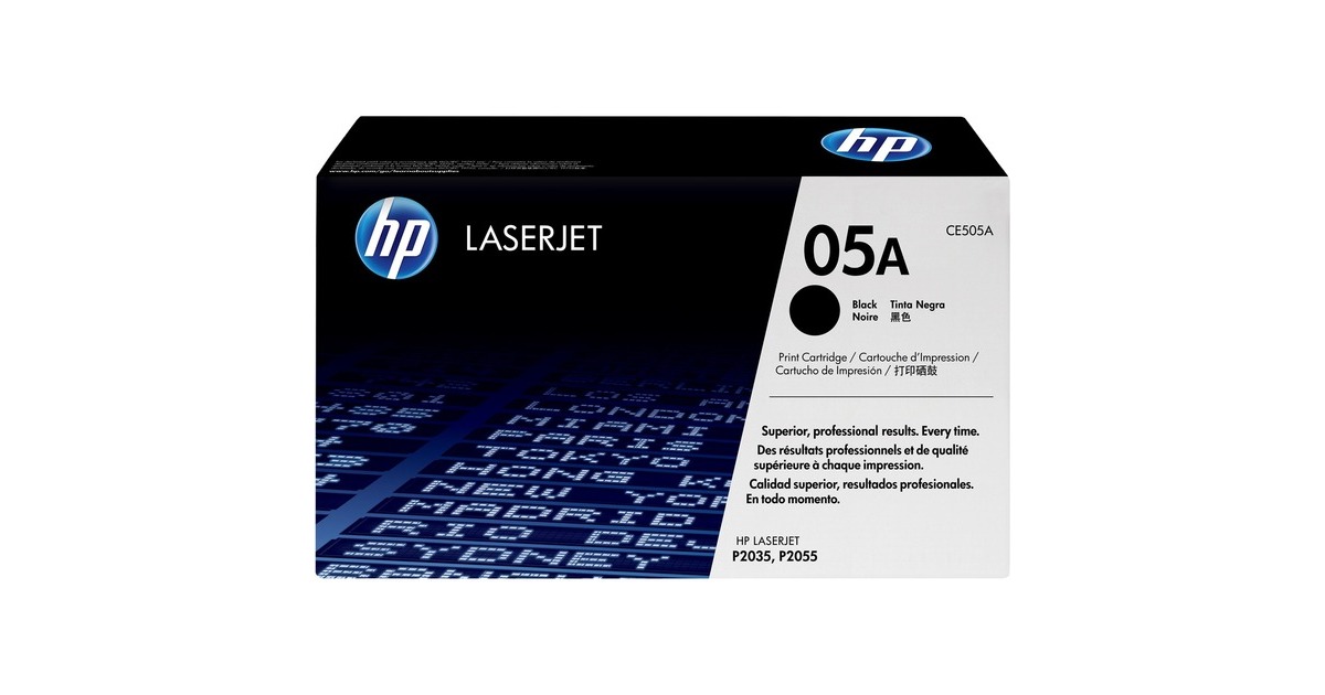 HP Toner schwarz 05A (CE505A)(schwarz, Retail)