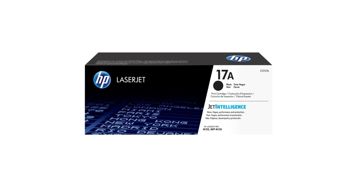 HP Toner schwarz 17A (CF217A)