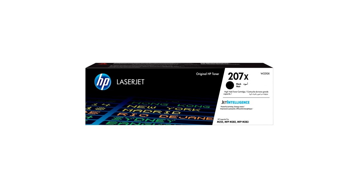 HP Toner schwarz 207X (W2210X)