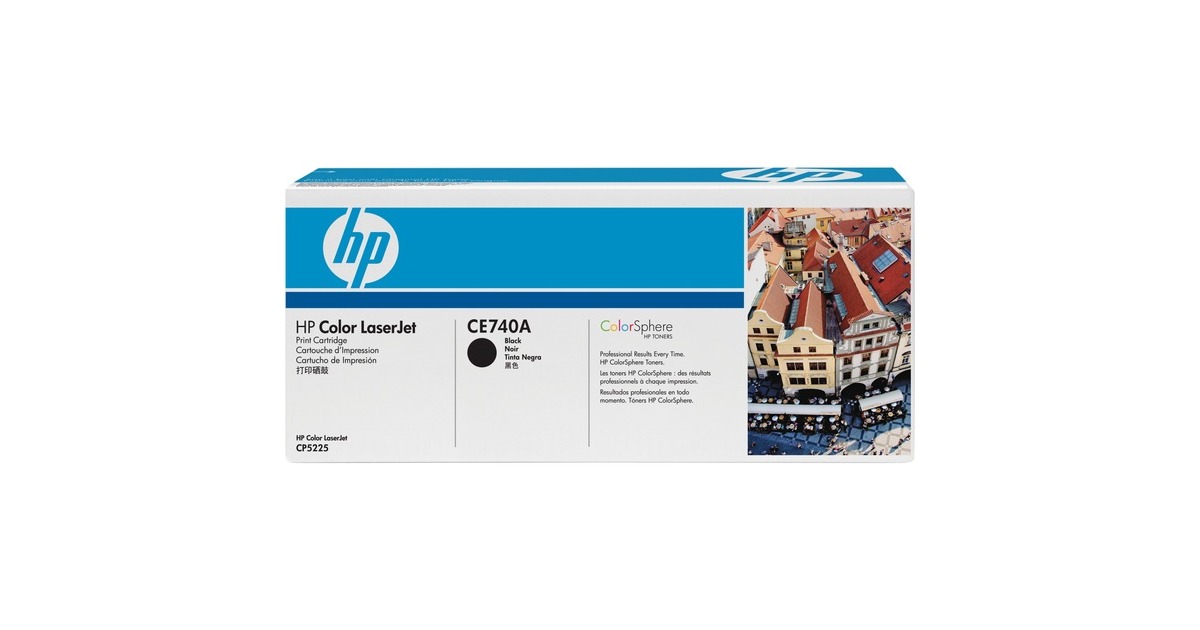 HP Toner schwarz 307A (CE740A)(Retail)