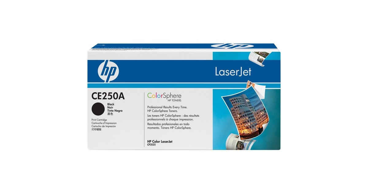 HP Toner schwarz 504A (CE250A)