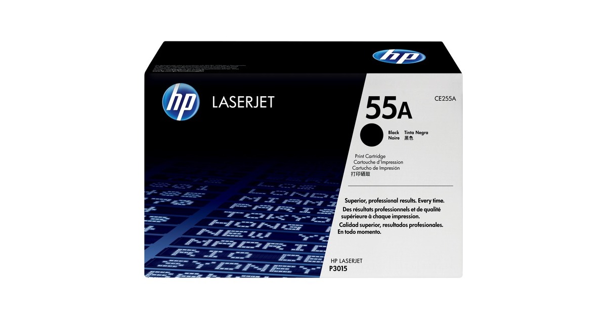 HP Toner schwarz 55A (CE255A)(schwarz)