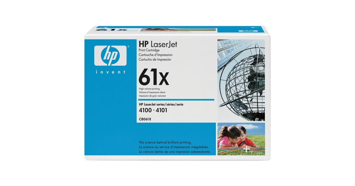 HP Toner schwarz 61X (C8061X)(Retail)