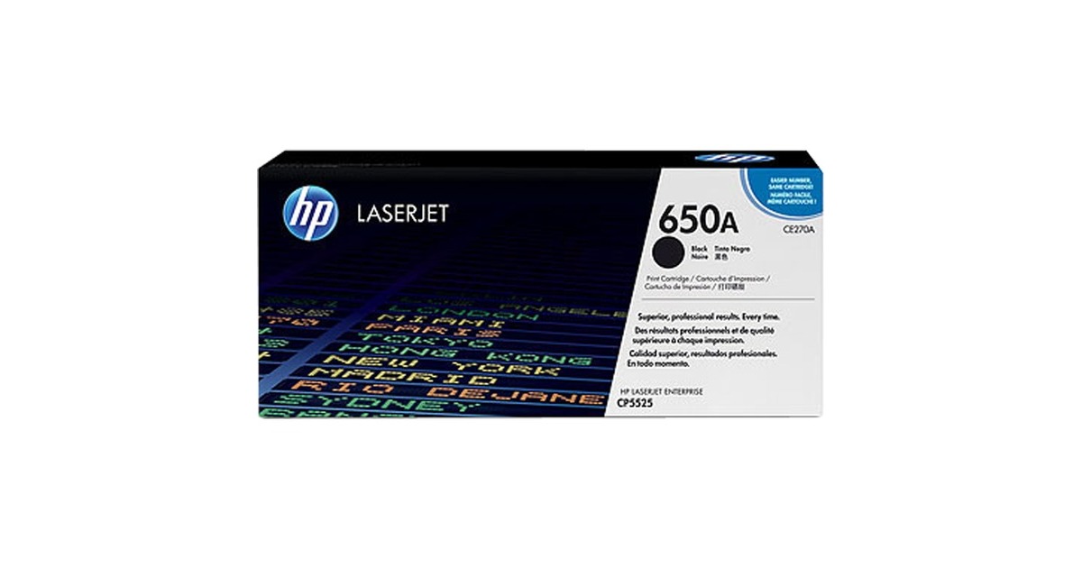 HP Toner schwarz 650A (CE270A)