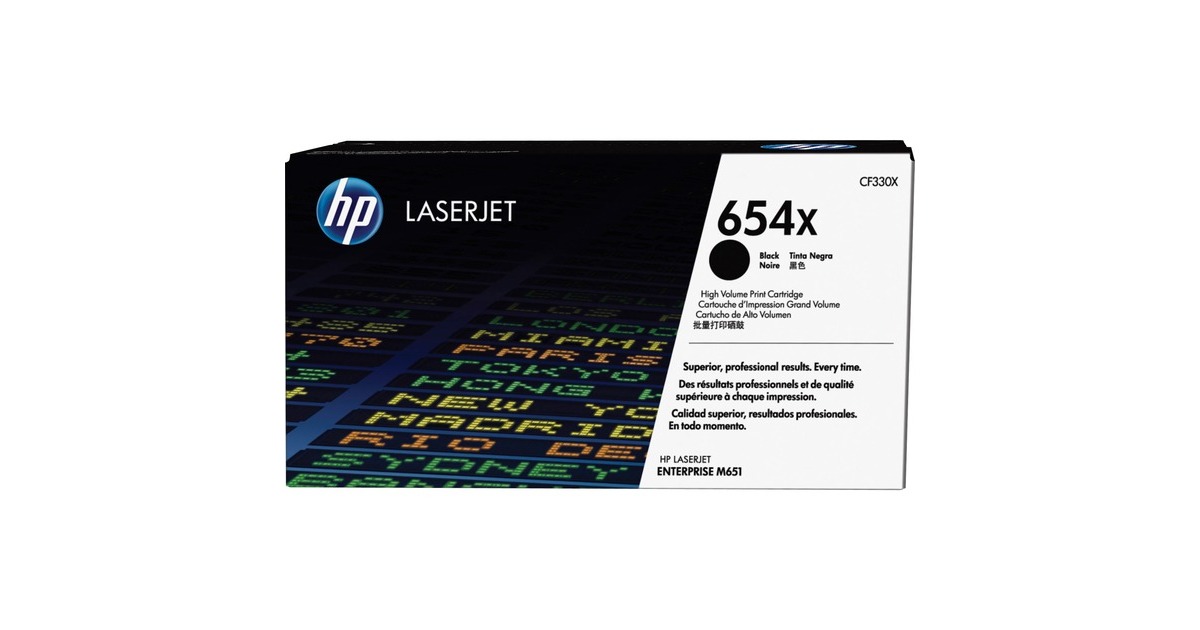 HP Toner schwarz 654X (CF330X)