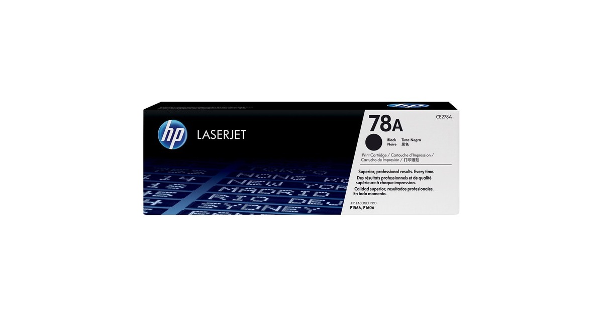 HP Toner schwarz 78A (CE278A)(schwarz, Retail)
