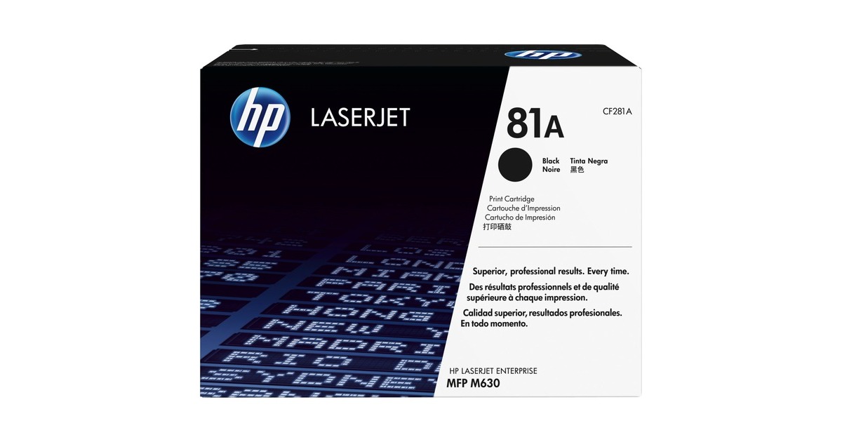 HP Toner schwarz 81A (CF281A)