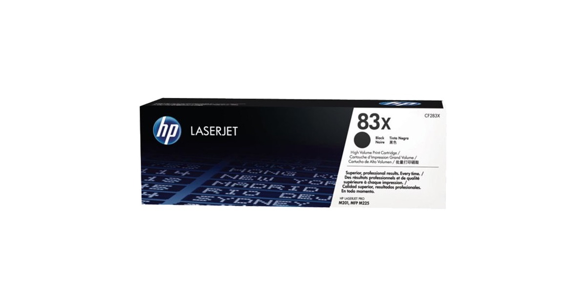 HP Toner schwarz 83X (CF283X)