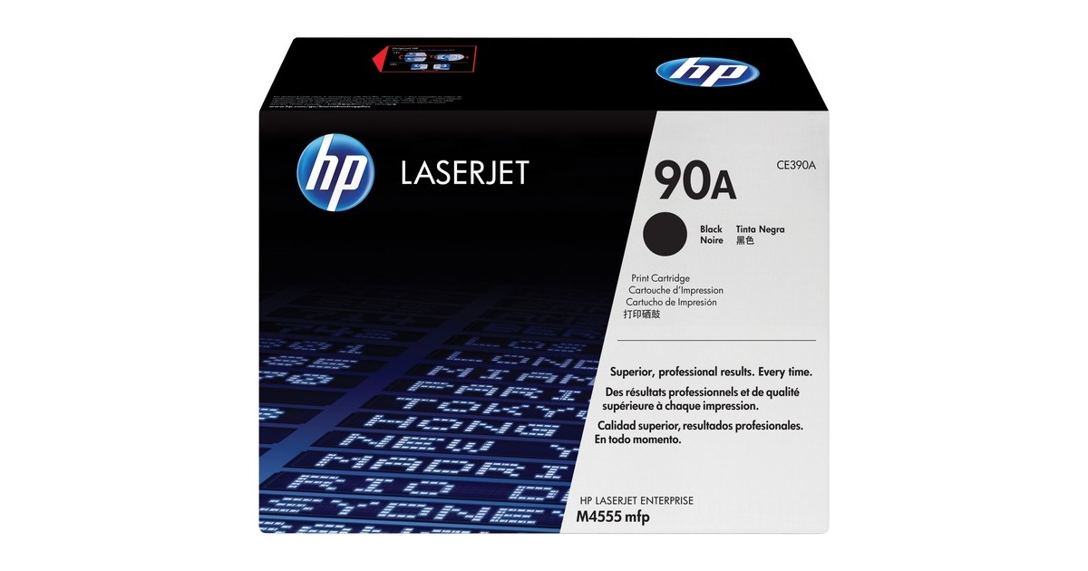 HP Toner schwarz 90A (CE390A)
