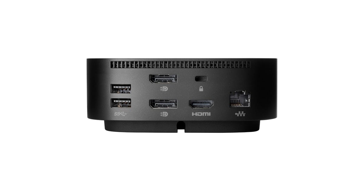 HP USB-C-Dockingstation G5(schwarz, USB, HDMI, DisplayPort, Outlet) HP USB-C-Dockingstation G5(schwarz, USB, HDMI, DisplayPort, Outlet)