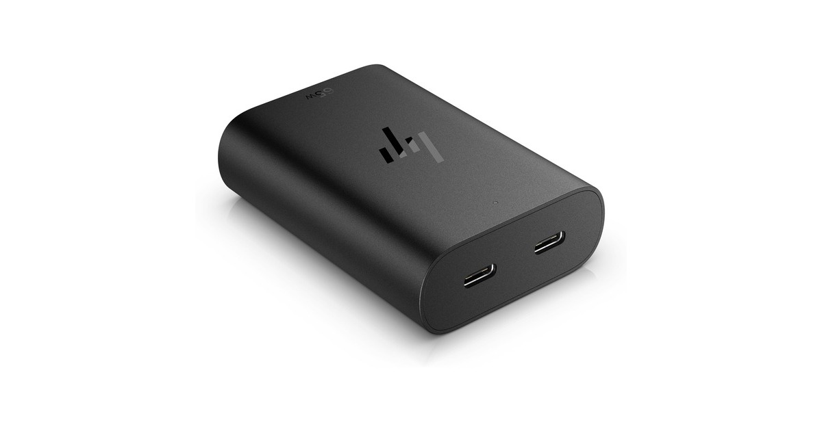 HP USB-C Laptop-Ladegerät, 65 Watt, GaN(schwarz)