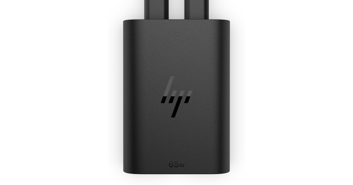 HP USB-C Laptop-Ladegerät, 65 Watt, GaN(schwarz)