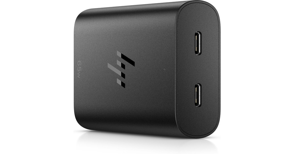 HP USB-C Laptop-Ladegerät, 65 Watt, GaN(schwarz)