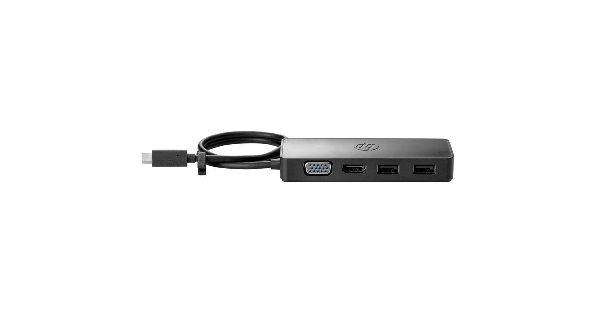HP USB-C Travel Hub G2 EURO, USB-Hub(schwarz)
