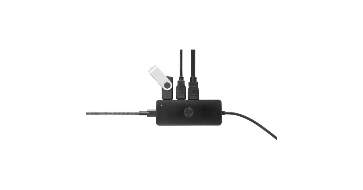 HP USB-C Travel Hub G2 EURO, USB-Hub(schwarz)
