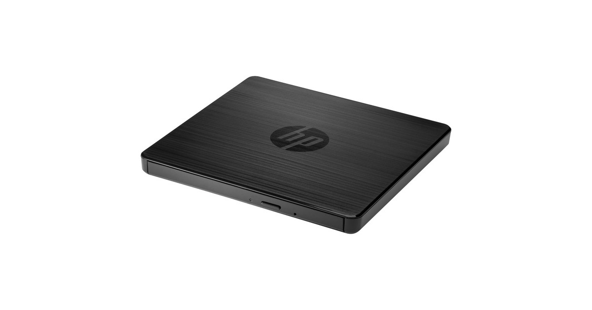 HP USB-DVD RW Laufwerk, externer DVD-Brenner(schwarz, USB)