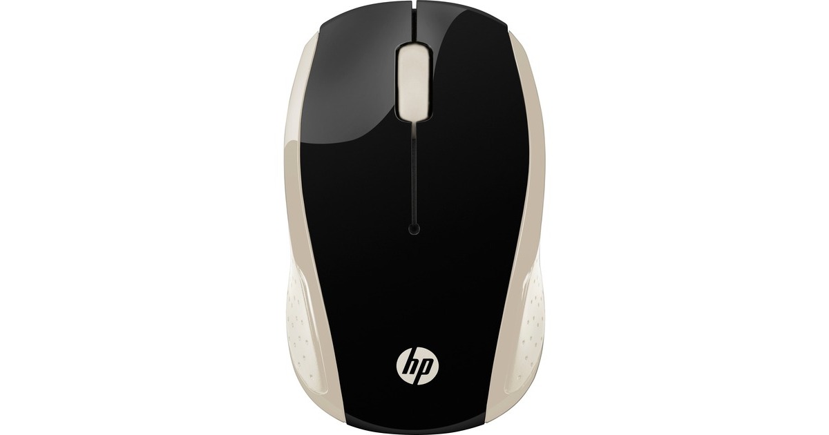 HP Wireless Maus 200(schwarz/gold)