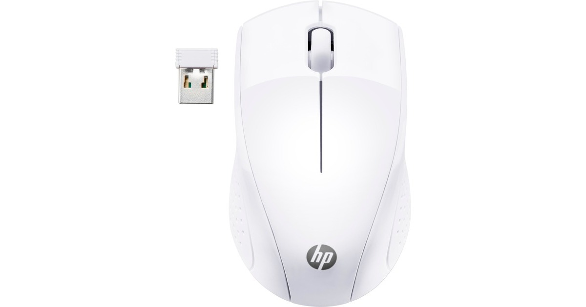 HP Wireless-Maus 220(weiß, Snow White)