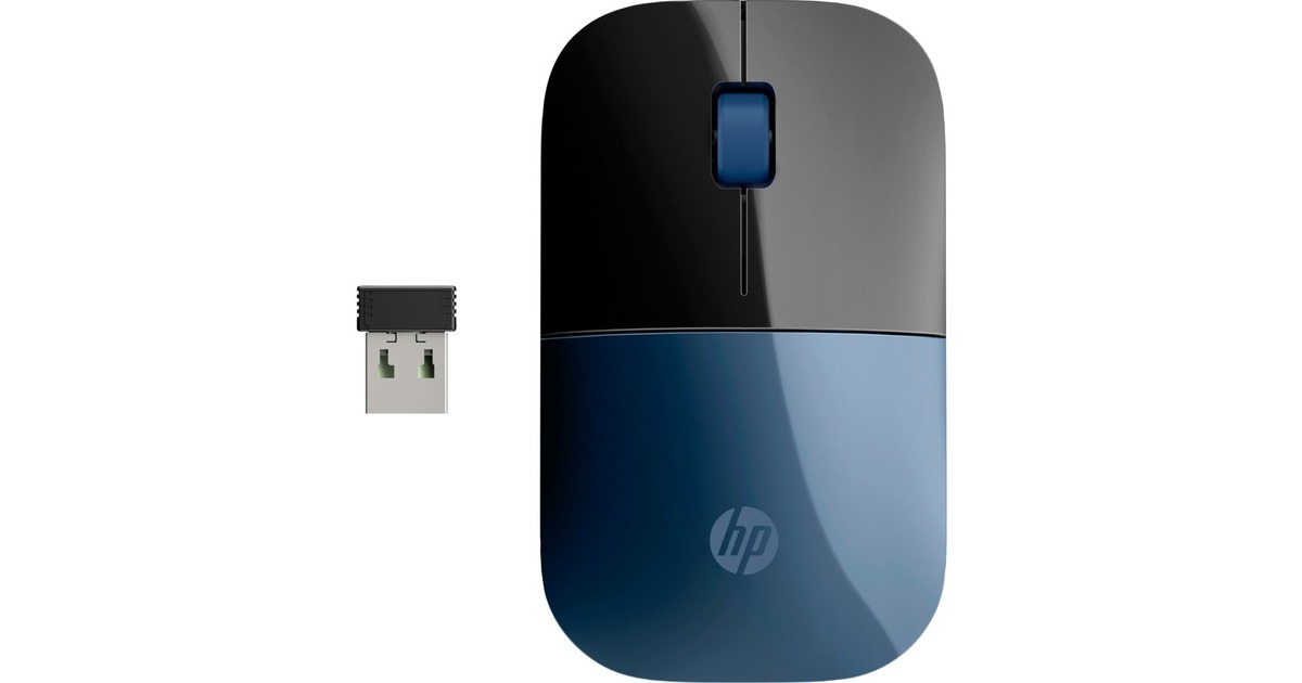 HP Wireless-Maus Z3700(schwarz/blau, Lumiere Blue)