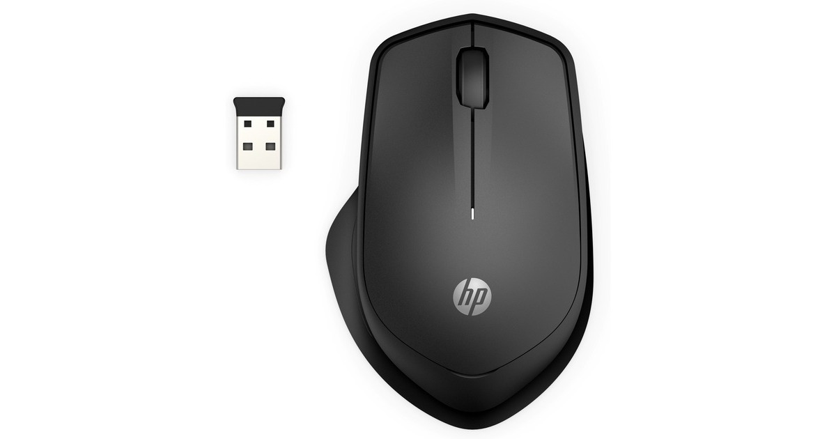 HP Wireless Silent 280M, Maus(schwarz)