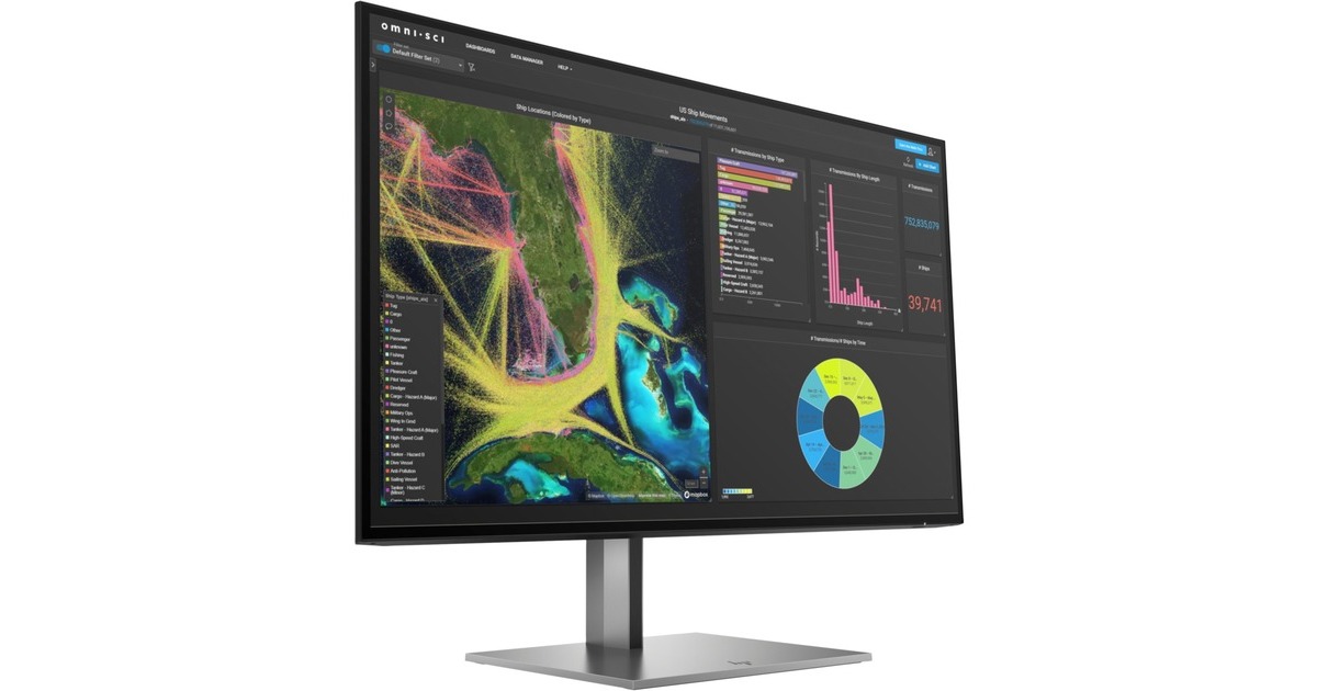 HP Z27k G3, LED-Monitor(69 cm (27 Zoll), schwarz/grau, UltraHD/4K, IPS, 60Hz)