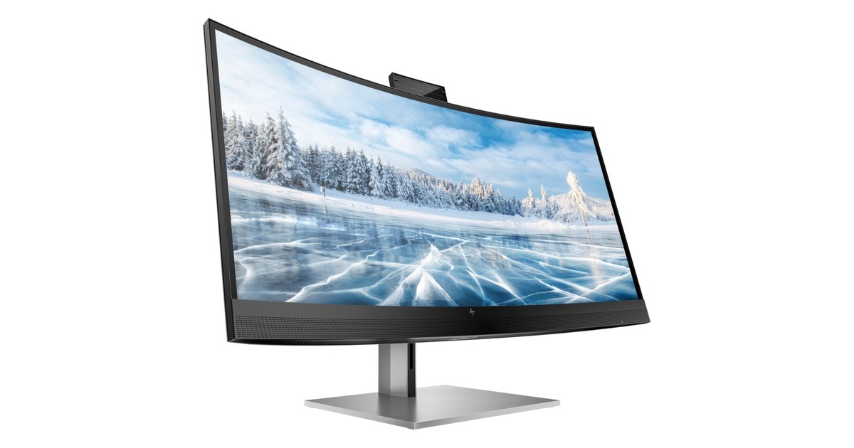 HP Z34c G3, LED-Monitor(86 cm (34 Zoll), schwarz/silber, WQHD, IPS, USB-C, Webcam)