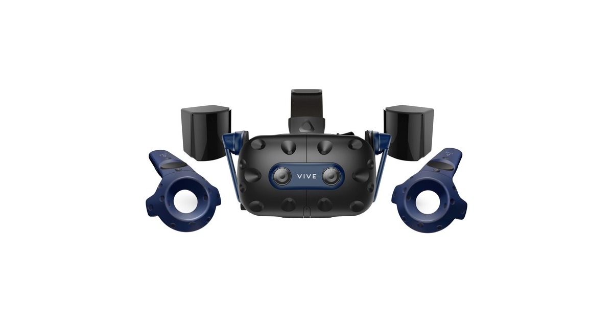 HTC Vive Pro 2 Full Kit, VR-Brille(blau/schwarz, inkl. Controller und Basisstationen 2.0) HTC Vive Pro 2 Full Kit, VR-Brille(blau/schwarz, inkl. Controller und Basisstationen 2.0)