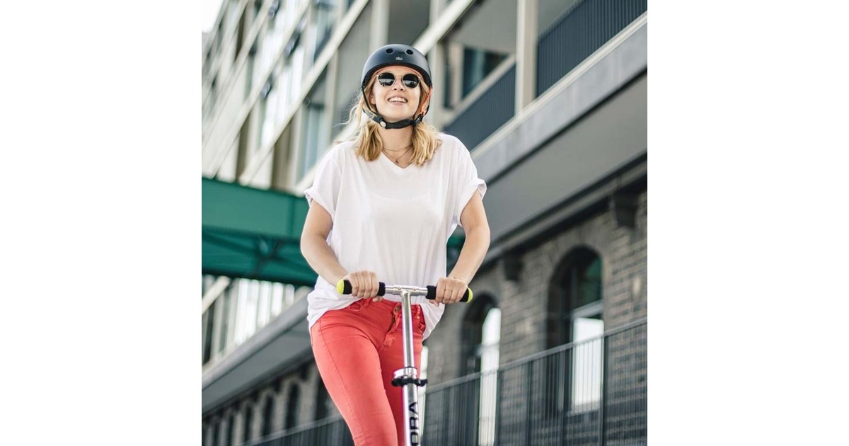 HUDORA Bigwheel Air All Paths 280, Scooter(weiß)