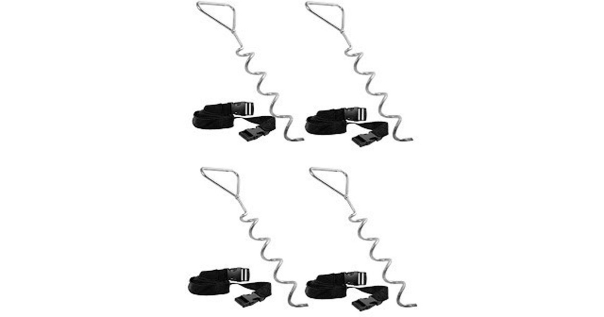 HUDORA Erdankerset, Halterung