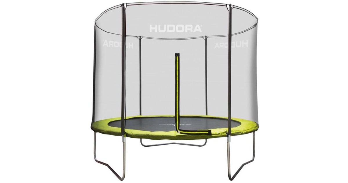 HUDORA Fabulous Trampolin 300, Fitnessgerät(schwarz/gelb)