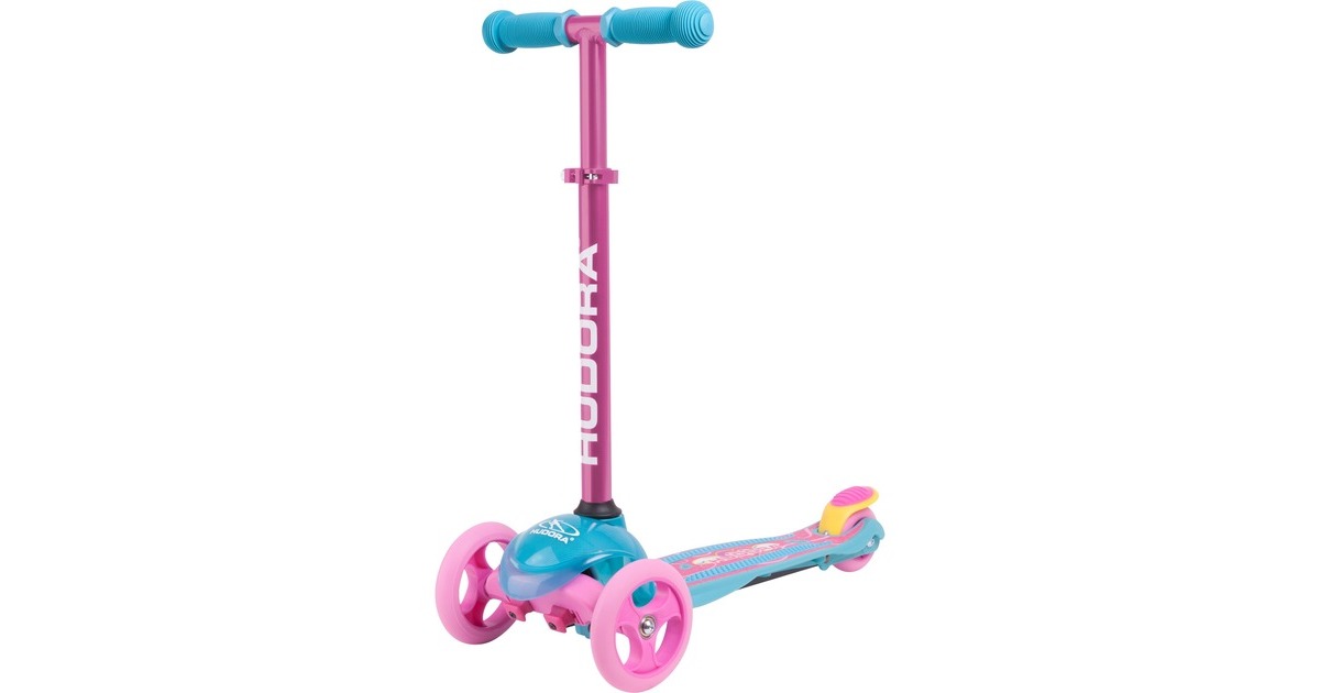 HUDORA Flitzkids 2.0 Skate Wonders, Scooter(pink/hellblau)
