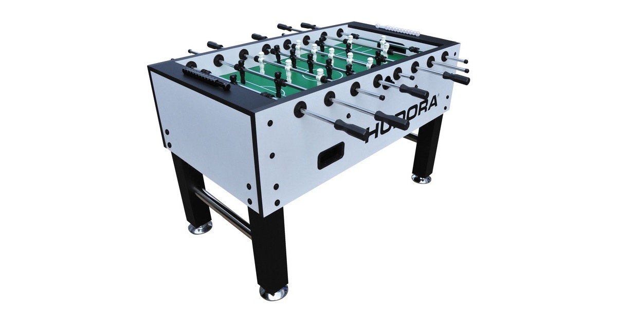 HUDORA Kickertisch Chelsea(weiß/schwarz)