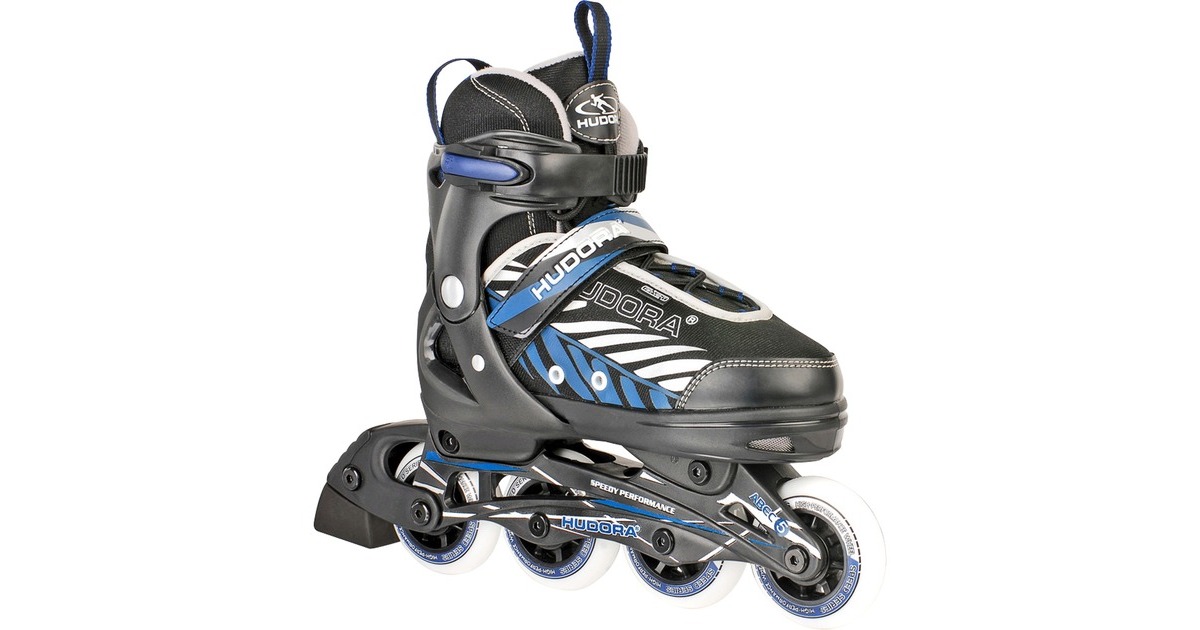 HUDORA Kinderinliner Leon Gr. 37-40, Inline-Skates(schwarz/blau)