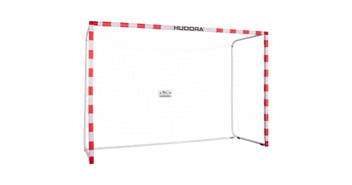 HUDORA Tor Allround 300, Fußballtor(weiß/rot)