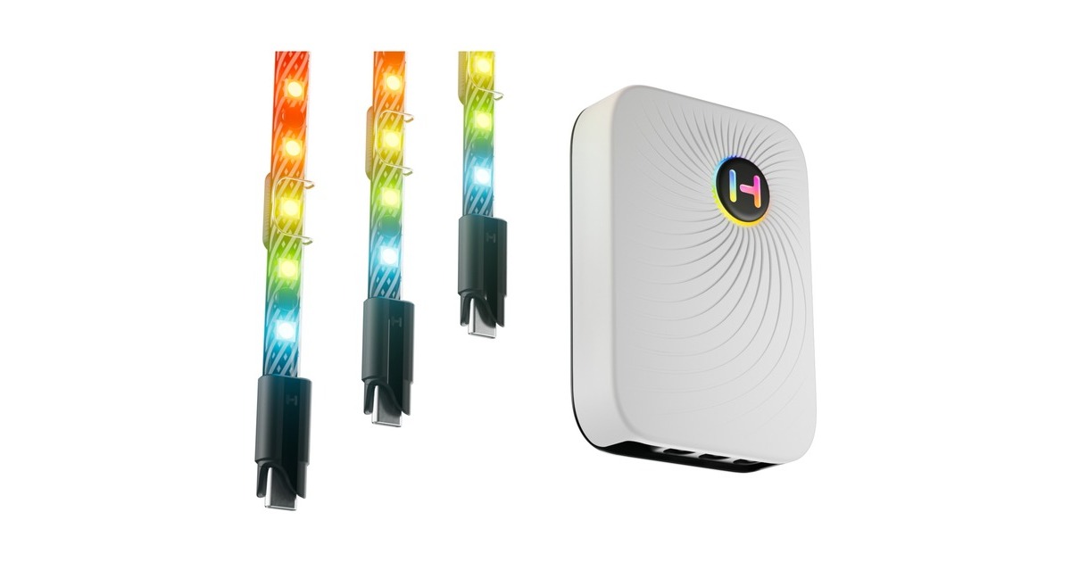 HYTE LS10 qRGB LED Strip 3er-Pack + Nexus Portal, LED-Streifen
