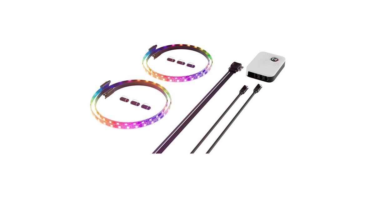 HYTE LS30 qRGB LED Strip 3-Pack + Nexus Portal, LED-Streifen