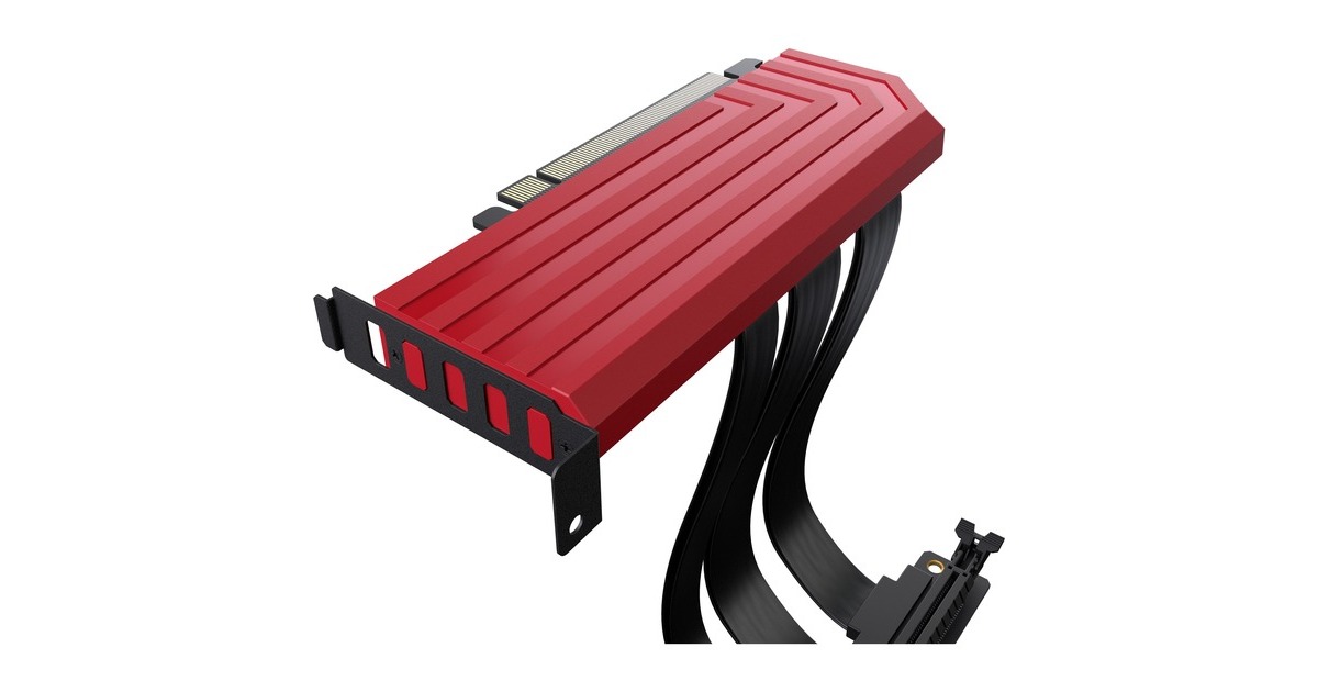 HYTE PCIE40 4.0 Luxury, Riser Card(rot)