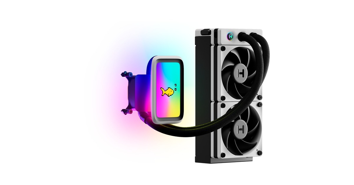 HYTE Q60 THICC 240mm AIO, Wasserkühlung(schwarz/weiß)