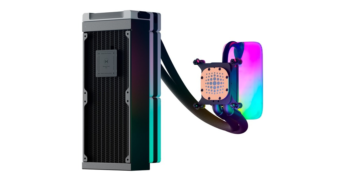 HYTE Q60 THICC 240mm AIO, Wasserkühlung(schwarz/weiß)