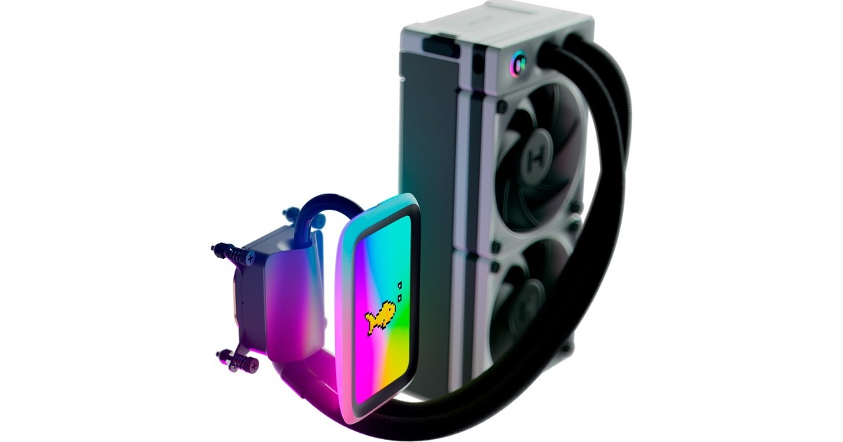 HYTE Q60 THICC 240mm AIO, Wasserkühlung(schwarz/weiß)