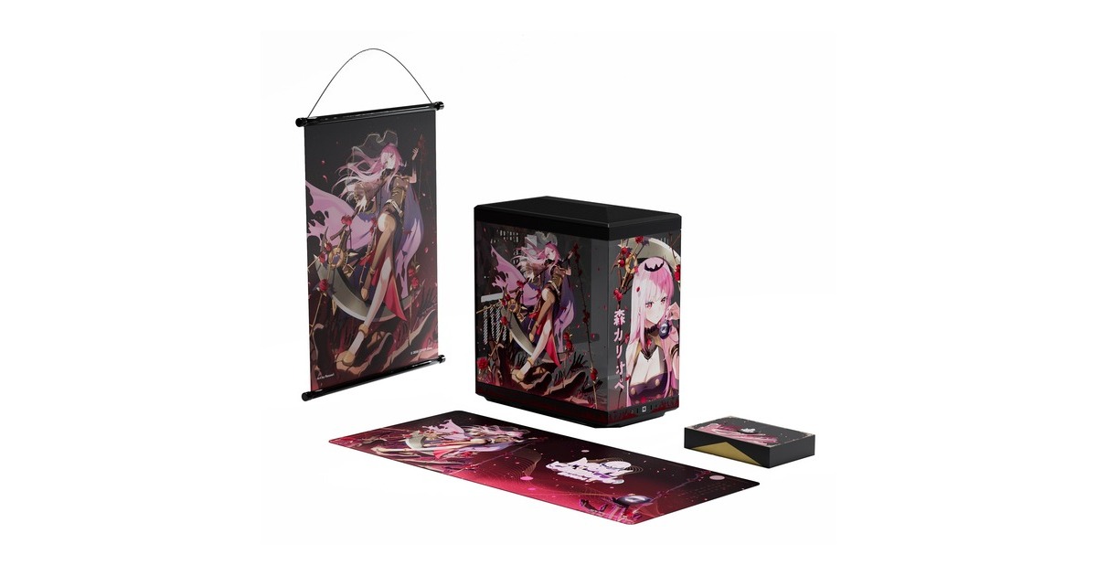 HYTE Y40 Mori Calliope Bundle, Tower-Gehäuse(mehrfarbig, Limited Edition, Tempered Glass)